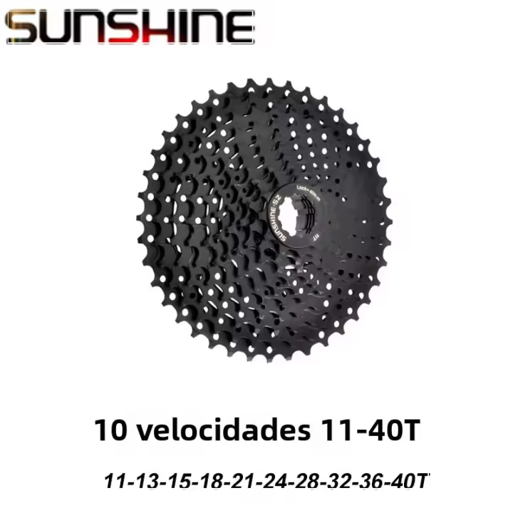 SUNSHINE Cassette De Bicicleta MTB Freewheel Aluminio 8S 9S 10S 11S 12S 11V 12V 42/46/50T 52T Compatible Con M5100 M6100 M7100 HG Hub - 1