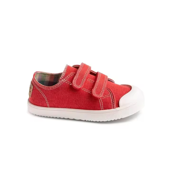 Zapatillas Lona Ba Pablosky 980160 Niño Rojo - 1
