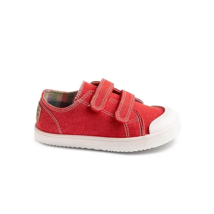 Zapatillas Lona Ba Pablosky 980160 Niño Rojo - 1