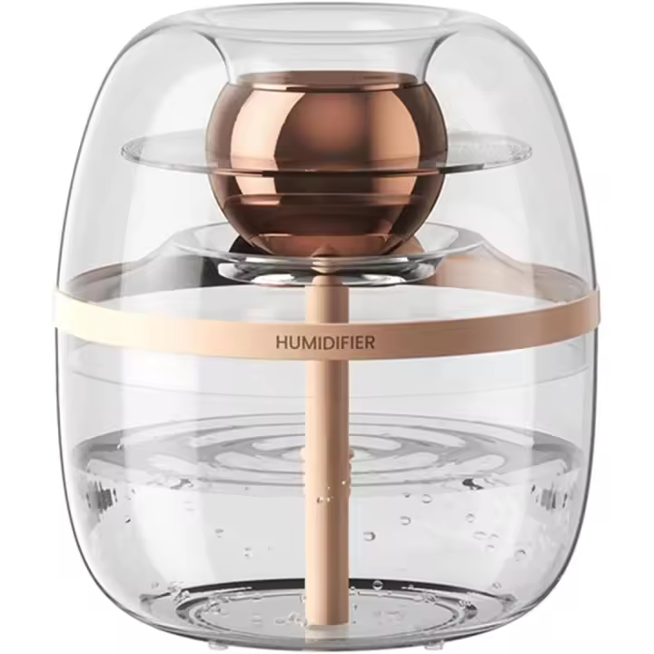 Humidificador de aire - Capacidad de 3L - Diseño silencioso - Aromaterapia - Adecuado para sala de estar, oficina, habitación de bebé, dormitorio - 1