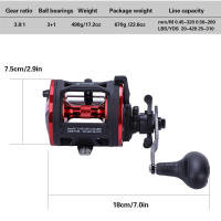 Carrete De Pesca En El Agua Salada Sougayilang Carrete De Arroqueo Con Carril Para Barco Oceánico Carrete De Pesca Redonda Para Baitcasting Pesca En Oceano - details 19