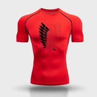 Camiseta De Compresión Transpirable Y Cómoda Para Ciclismo Y Correr Exterior Talla S-3XL Ropa De Entrenamiento Rápida Secado Para Hombres - details 13