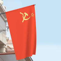 Bandera Roja CCCP De 90x150 Cm Union De Repúblicas Socialistas Sovietizas USS Para Decoración Interior Y Exterior Accesorios De Hogar - details 1