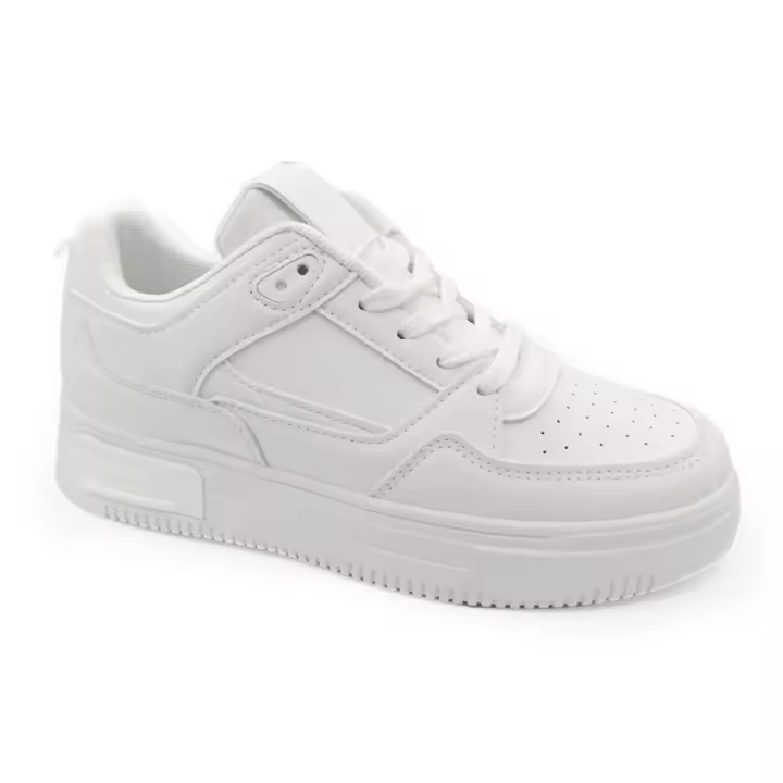Zapatilla deportiva doble suela blanca Jomix FL717b Jomix Mujer Piel jomix-FL717b - 1
