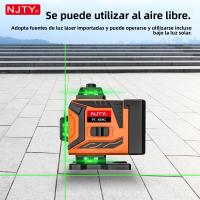 Nivel Láser Automático 4D 16 Líneas 360 Grados Verde Recargable Tipo-C 5200mAh Herramientas De Construcción Ruler De Ángulo - details 6