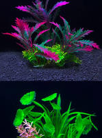 Adorno De Acuario Plantas Artificiales Simulación De Hierba De Agua Para Tanque De Peces Decoración De Plástico 5.5 Pulgadas - details 1