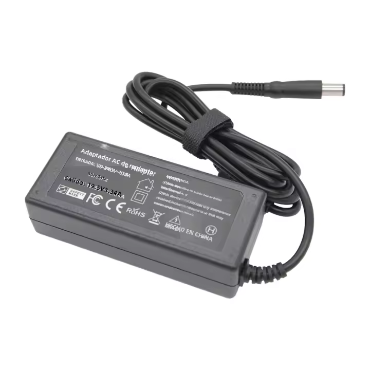 Adaptador De Alimentación Para Portátil 19.5V 3.34A 7.4*5.0mm 65W Compatible Con Dell Latitude E5440 E5470 7480 E6540 E7440 E7450 E7250 E6440 - 1