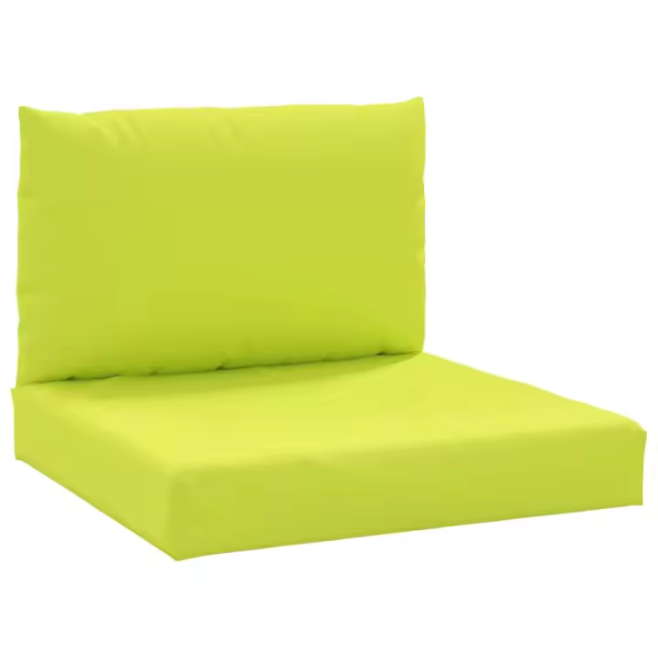 vidaXL Cojines para palés 2 unidades tela Oxford Color Azul claro,  Verde,  Rojo vino tinto y mas Cojín Decorativo de Asiento Cojines de muebles de salon - 1
