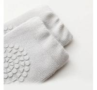 Pies De Bebé Con Protección De Rodilla En Calcetines Antideslizantes Para Niñas Y Niños Color Sólido Seguridad Al Escalar En La Pista De Carreras Infantil - details 7