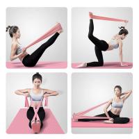 Banda De Resistencia Para Yoga Y Pilates Entrenamiento De Estiramiento Físico Terapia Corporal Banda Elástica De Ejercicio Para Piernas Y Cuerpo Inferior Gimnasio Doméstico Deporte Fortalecimiento - details 1