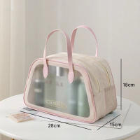 MEJORADA MT-103 Neceser de Maquillaje Impermeable con Separación Seco/Húmedo – PVC Transparente, Disponible en Dos Tamaños - details 13