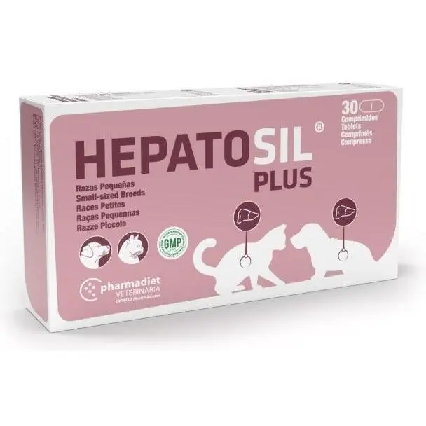 Hepatosil Plus Razas Pequeñas 30 Comp - 1