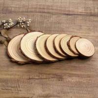 Círculos De Madera De Pino Natural No Terminados 3-16CM Para Manualidades DIY Bodas Y Fiestas Pintura Y Decoración - details 8