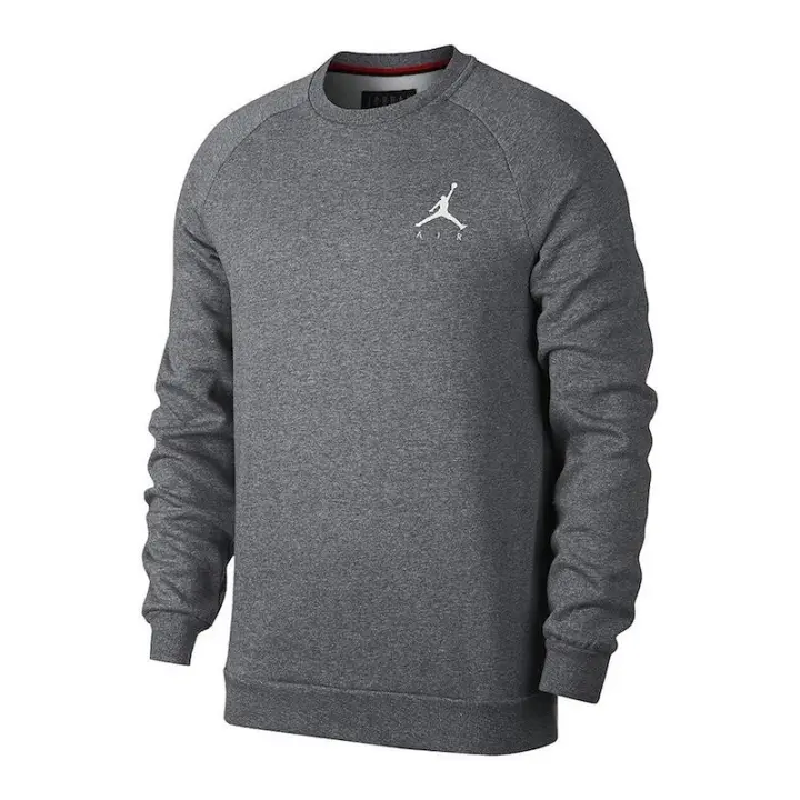 Sudadera Air Jordan Fleece Crew - Gris - 1
