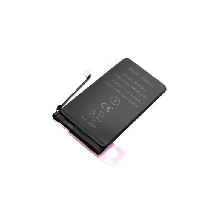 Batería compatible con iPhone 13 Mini ⋆ Válida para todos los APN ⋆ Capacidad 2406 mAh ⋆ Repuesto fiable ⋆ Autonomía prolongada ⋆ Compatible con iOS ⋆ Envío desde España - 1