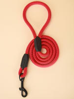 Correa De Perro Roja Redonda Y Duradera 1PC Alta Calidad Para Mascotas Juguetes De Cuerda Resistente Para Cachorros Y Animales De Compañía - details 1