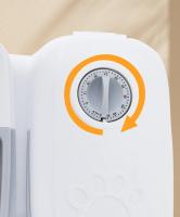 Alimentador Automático Para Mascotas 700ML Gran Capacidad Con Contenedor Para Alimentos Secos Y Húmedos Plástico Para Perros Y Gatos - details 5