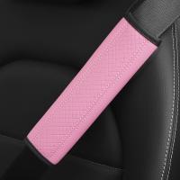 Almohadilla De Cinturón De Seguridad De Cuero PU Para Coche Cubierta De Hombro Transpirable Protección Accesorios De Automóvil Interior - details 15