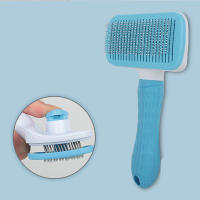 Cepillo Para El Pelo De Los Gatos Cepillo Especial Para Pelusa Auto-limpieza Masajeador De Belleza Para Mascotas Suministros Para Gatos - details 3