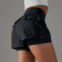 Shorts Deportivos De Mujer Para Gimnasio Y Tenis Con Bolsillos Pantalones Elásticos De Yoga Y Golf Entrenamiento Correr - details 18