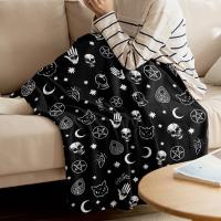 Manta De Ternura Para Niños Estilo Mexicano Con Rayas Coloridas Manta Suave De Algodón Poliéster Para Sofá Y Cama Portátil Manta De Invierno Impermeable Antipelusa Y Retorcionable - details 1
