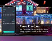 Luces LED Bluetooth Para Navidad Y Fiestas USB 5V Dreamcolor WS2812B RGBIC Addressable Guirnalda De Hadas Para Decoración De Bodas Y Fiesta - details 10