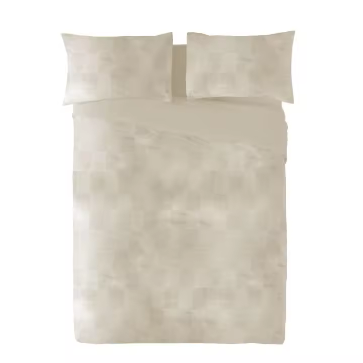 Funda Nórdica Naturals ELBA Beige Cama de 135 (220 x 220 cm) - 1