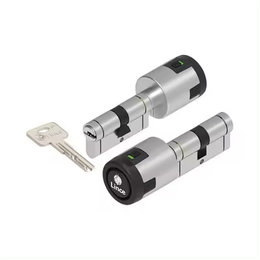 Cilindro de seguridad LINCE cplus alarm 70mm 4030 niquel mate - 1