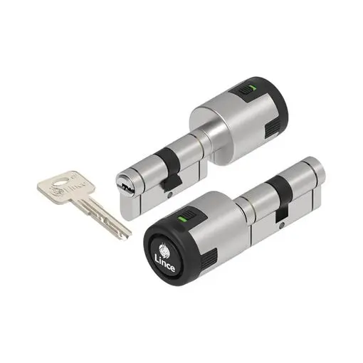 Cilindro de seguridad LINCE cplus alarm 70mm 4030 niquel mate - 1