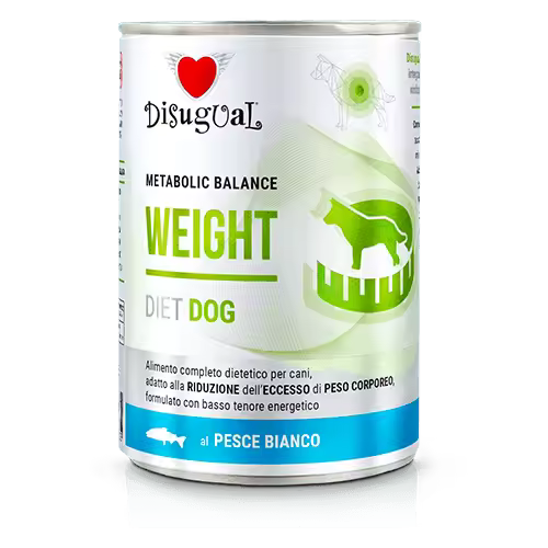 Disugual Perros Sobrepeso con Pescado blanco 400 gr - 1