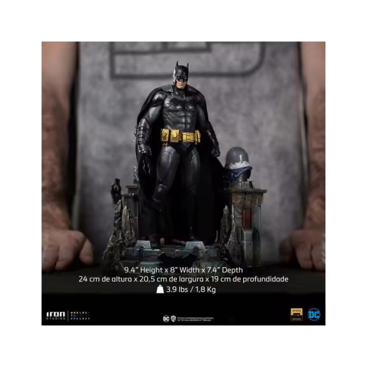 IRON STUDIOS BATMAN UNLEASHED 1/10 DLX STATUE - 1