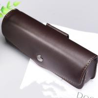 Estuche De Gafas De Cuero Para Hombres Estuche Portátil De Leder Para Lentes De Lectura Almacenamiento Y Transporte De Teléfonos Y Herramientas - details 3
