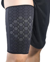 Protector De Muslo Deportivo De Nylon Elástico Alto Para Ciclismo Baloncesto Fútbol Anti-estrés Muscular Leggings - details 0