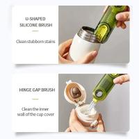 Herramienta De Limpieza 3 En 1 Cepillo Para Vaso Micro Cuchillas Utensilio Útil Para Cubiertas De Botellas De Agua Multifuncional Para El Hogar - details 9
