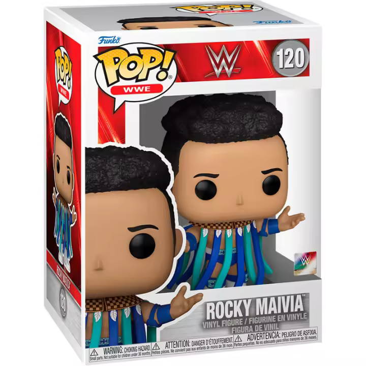 Figura Wwe Rocky Maivia-Figura de Vinilo Coleccionable - Idea de Regalo- Mercancia Oficial - Juguetes para Niños y Adultos - Movies Fans - Muñeco para Coleccionistas y Exposición - 1