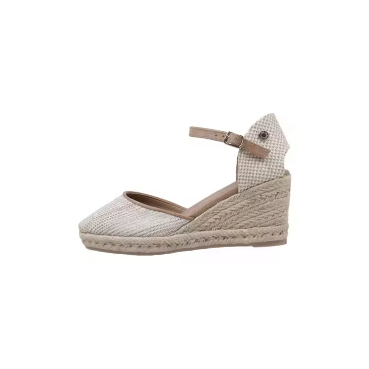 Refresh 170693 Alpargatas Con Cuña Mujer Taupe - 1