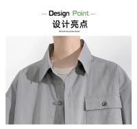Camisa de Manga Corta para Hombre, Ropa Deportiva de Gran Tamaño 6XL 7XL 8XL 10XL, Informal y Formal, con Bolsillo Suelto, Alta Calidad - details 13