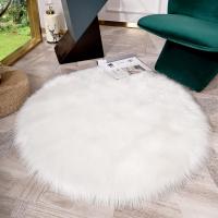 Alfombra Antideslizante Lujoso Suave Moda Sala De Estar Sofá A Prueba De Frío Estera para Pies Cálida Estera para El Piso Estera para Silla (60 x 60 cm) - details 1