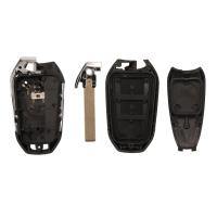 Banner - Carcasa mando llave del coche 3 botones compatible con peugeot y citroen v3