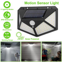 Lámpara Solar Exterior LED Para Jardín Con Sensor De Puerta Luz De Fosa Impermeable Para Navidad Y Decoración De Exteriores - details 0