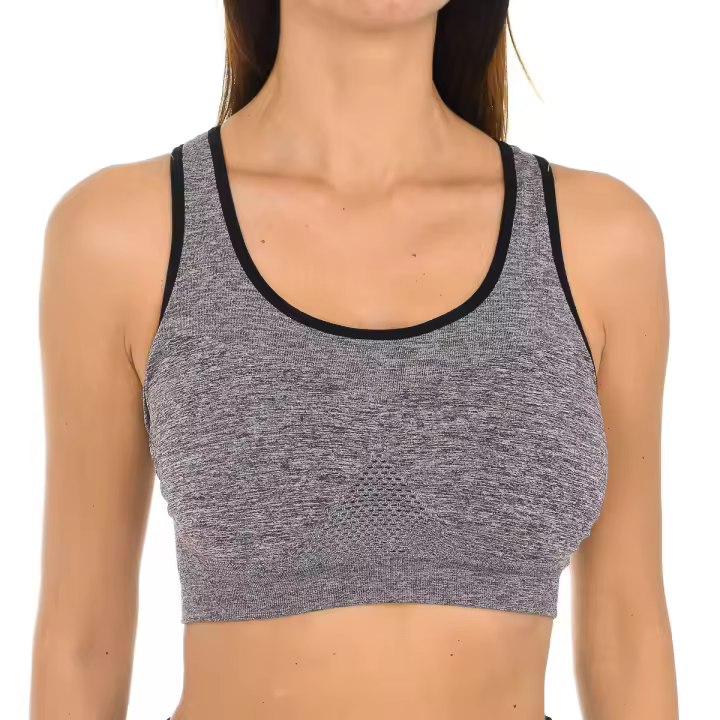 dim-Sujetador Sport tejido elástico y transpirable D064U para Mujer - 1