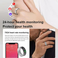 Anillo Inteligente , Fitness, Monitor de Frecuencia Cardíaca, Sueño, Podómetro, Calorías, IP67 - details 8