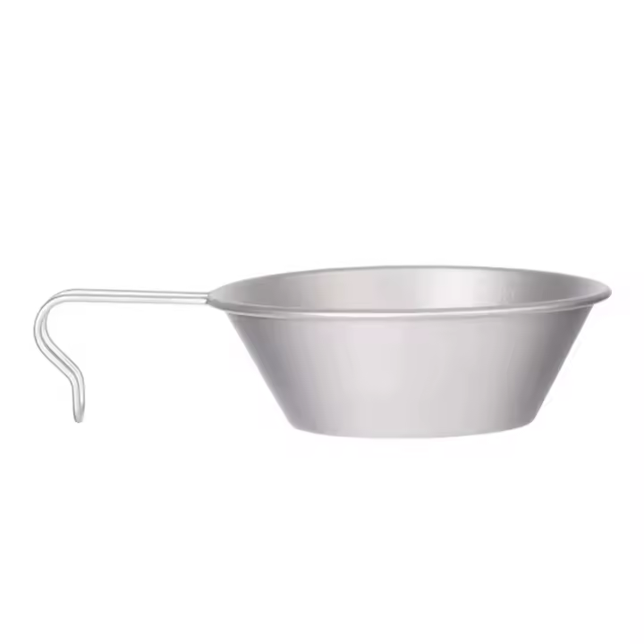 Bol De Comida Ultraligero Para Camping Y Picnic Con Manija Fija Accesorio De Exterior Para Saladas Y Alimentos - 1