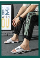 Nuevos Pantuflas Coreanas Para Hombre Moda Para Usar En Casa Y Baño Antideslizantes Con Suela Gruesa Pantuflas Para Hombre - details 1