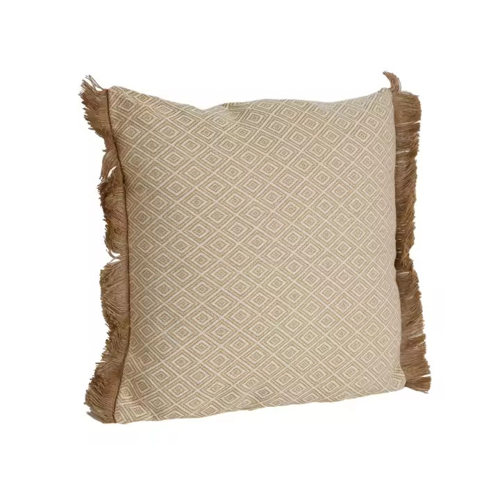 COJIN BEIGE C/FLECOS POLYESTER HM843258 FIJALO - 1