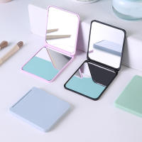 Espejo Portátil De Plástico Plegable Para Maquillaje Pequeño Y Compacto Herramientas De Cosméticos Para Viajes - details 8