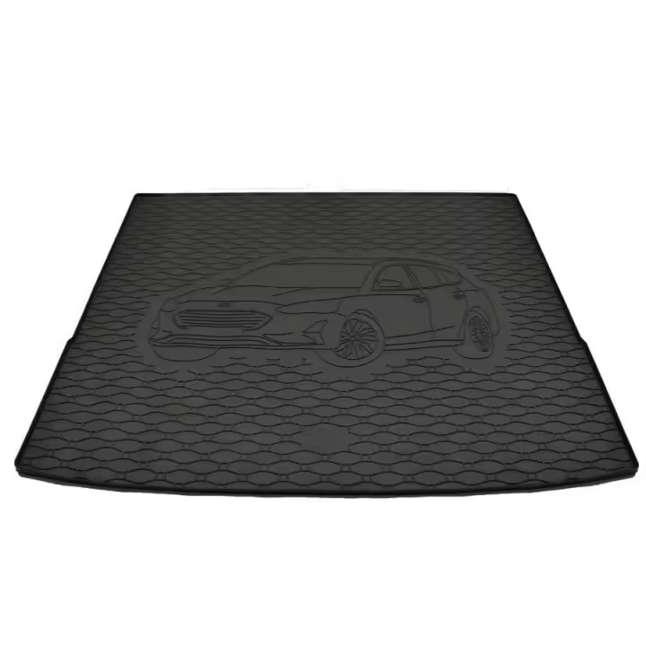 Alfombrilla alfombra protector cubre maletero de goma para FORD Focus IV Turnier desde 2018- - 1