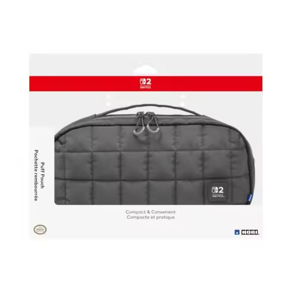 Funda Acolchada Hori (Negro) - Nintendo Switch 2 - Nuevo - 1