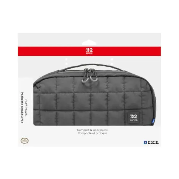 Funda Acolchada Hori (Negro) - Nintendo Switch 2 - Nuevo - 1