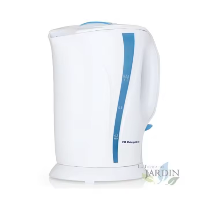 Suinga Hervidor de Agua 1 Litro Orbegozo Libre de BPA Potencia 750-900W Resistencia Sumergida - 1